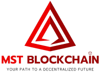 MST Blockchain Primary Logo — Stacked